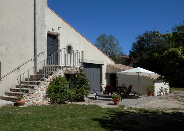 Entrée gite