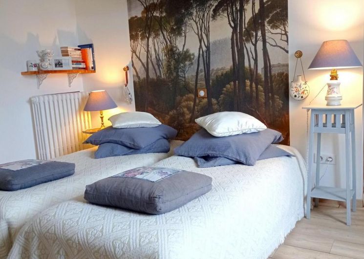 chambre d'Ulysse et Margot lits simples