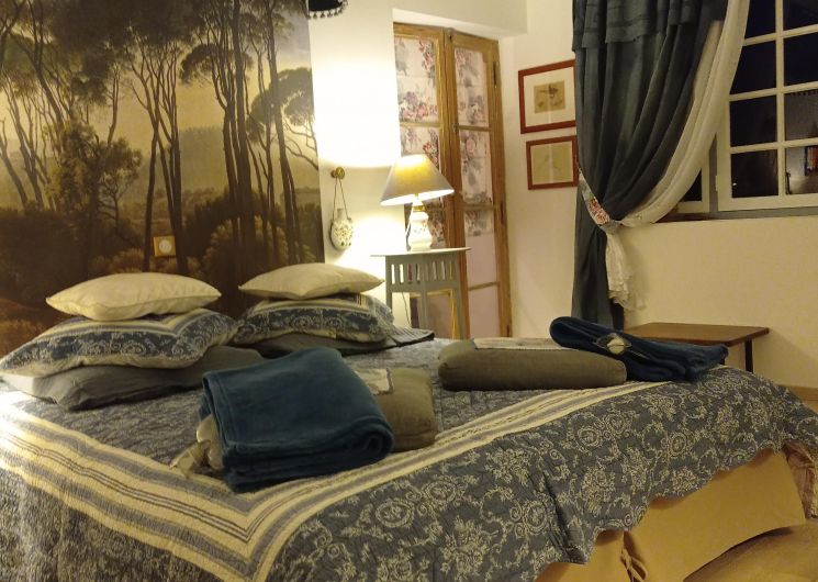 chambre d'Ulysse et Margot lit double