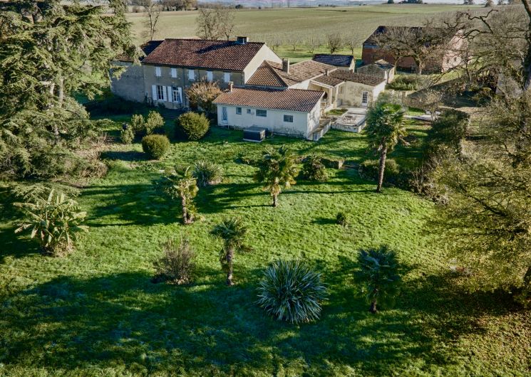 Vue aérienne du Clos Boissière
