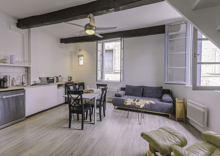 Séjour baigné de lumière