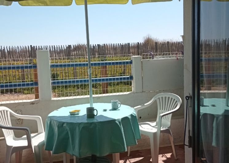 Appartement le Méditerranée Front de mer - Terrasse