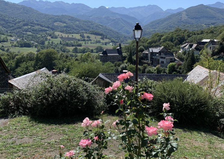 vue panoramique depuis Arrout