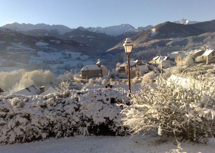 Arrout en Hiver sous la neige