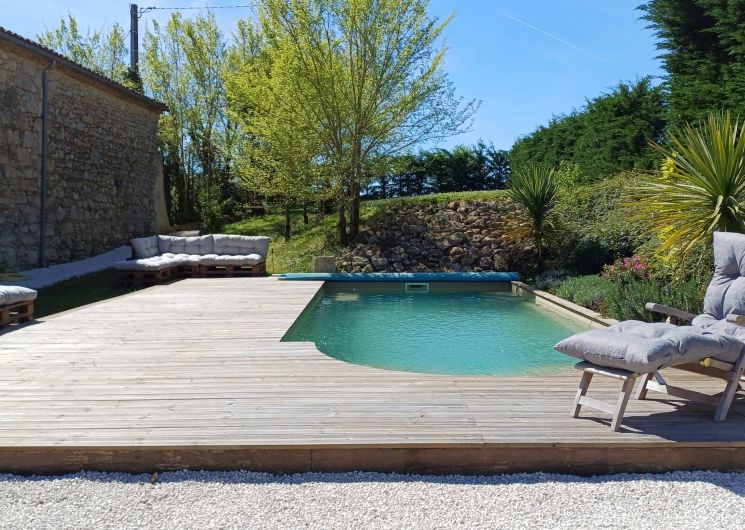 Espace piscine partagée