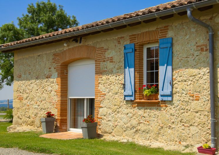 Les Gîtes de Laurès, Studio Sud_Monblanc