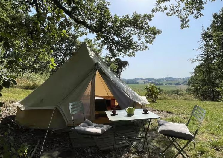 Bivouac Gers tente_Idrac-Respaillès