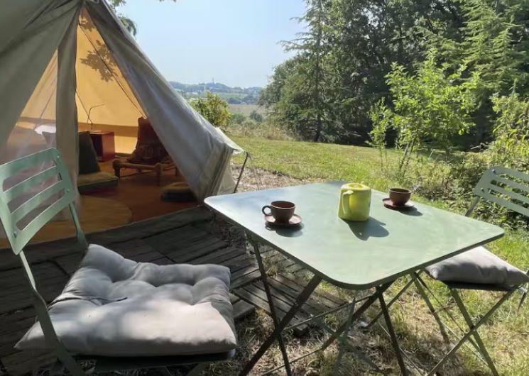 Bivouac Gers tente_Idrac-Respaillès