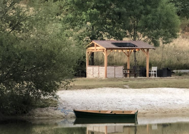 la plage et la cuisine d'été