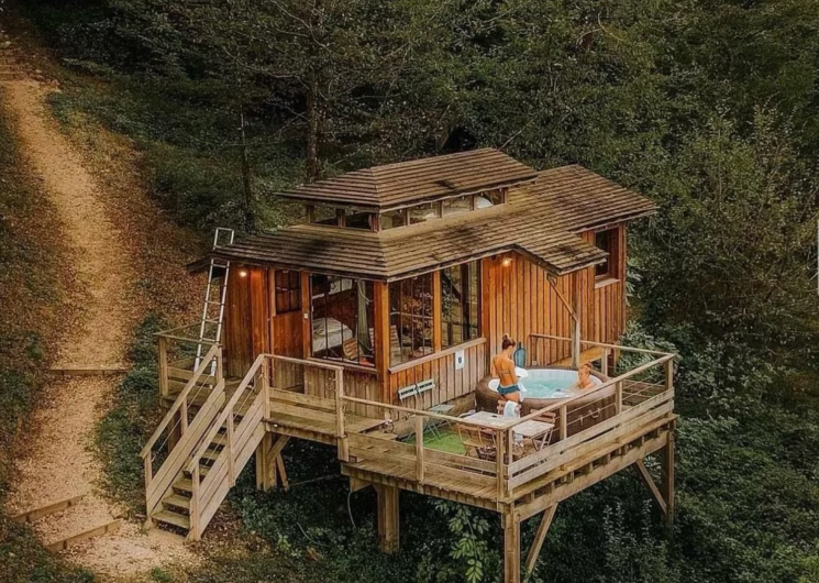 Les cabanes du Domaine d'Escapa_Estipouy