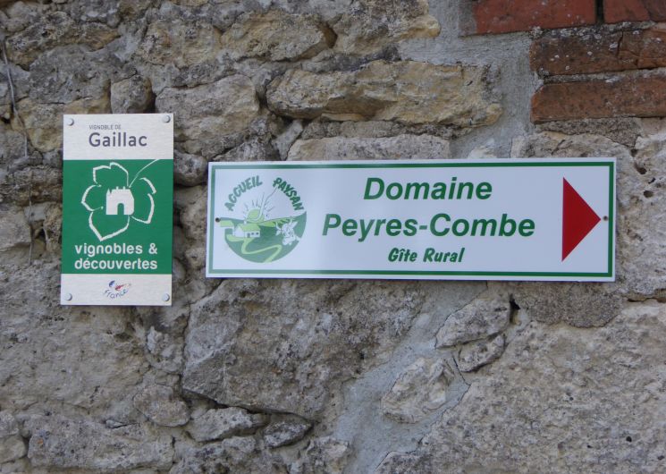 Gîte accueil paysan - signaletique