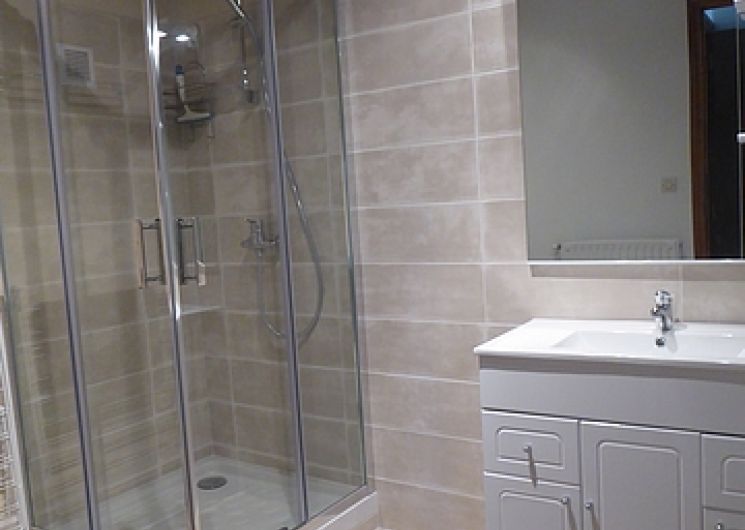 Gîte accueil paysan - salle de bain