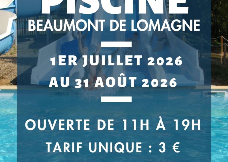 Swimming pool and waterslides_Beaumont-de-Lomagne