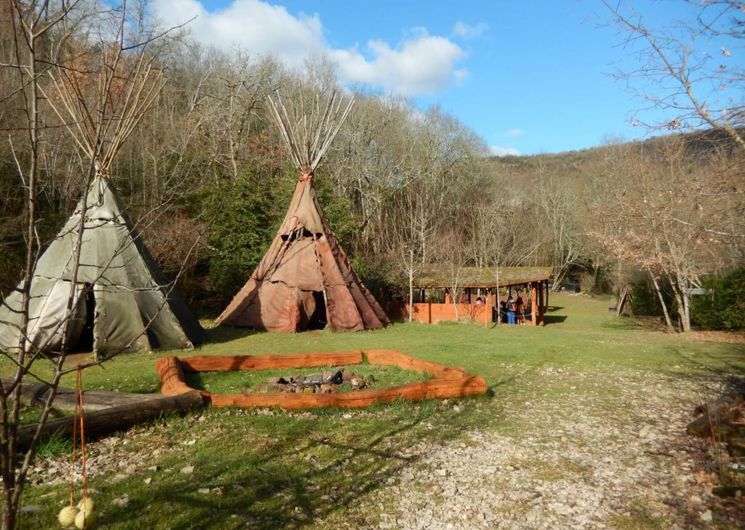 Campement préhistorique