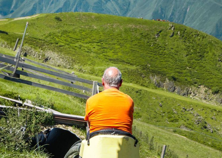 Luge sur rail à Guzet