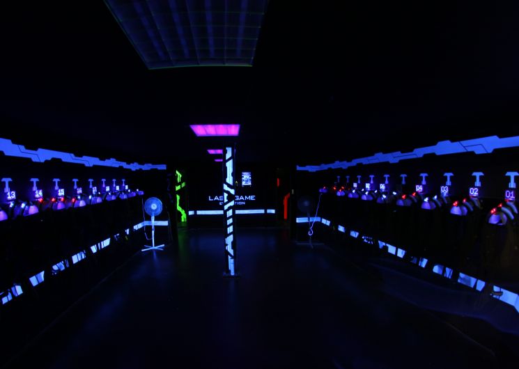 Laser Game Evolution