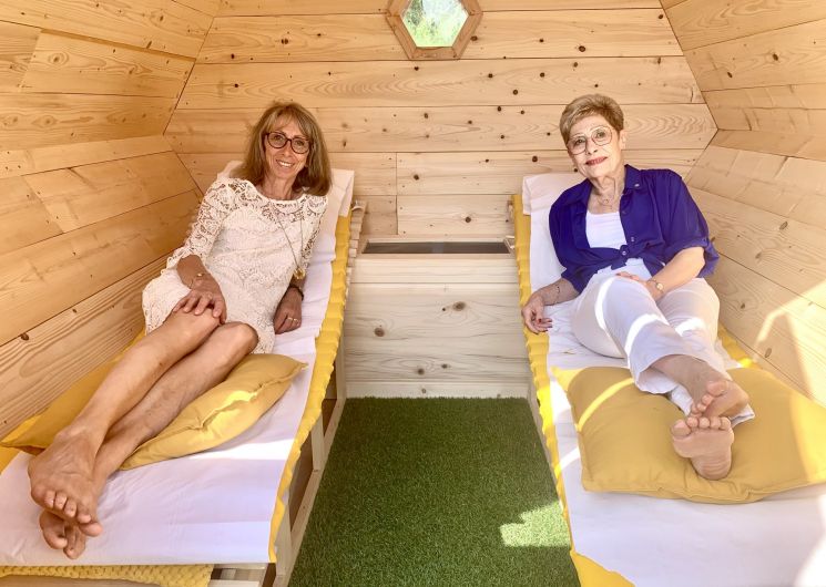 Cabane d'apithérapie : « Bulle de miel »_Duran