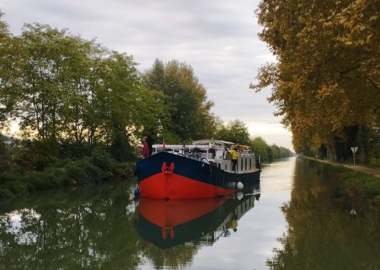 Escapade gourmande sur la péniche Emma_Lamagistère