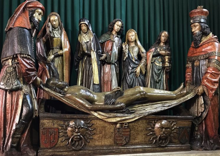 Burial at the end of the 15th century