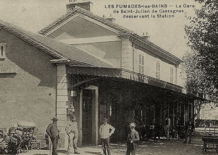 La ligne Ferroviaire Le Martinet-Beaucaire_Le Martinet