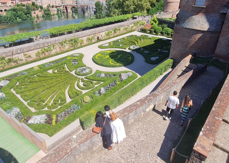 Los jardines del palacio de la Berbie_Albi