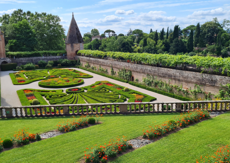 Los jardines del palacio de la Berbie_Albi