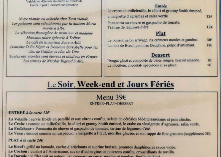 Restaurant L'Oustal_Trébas
