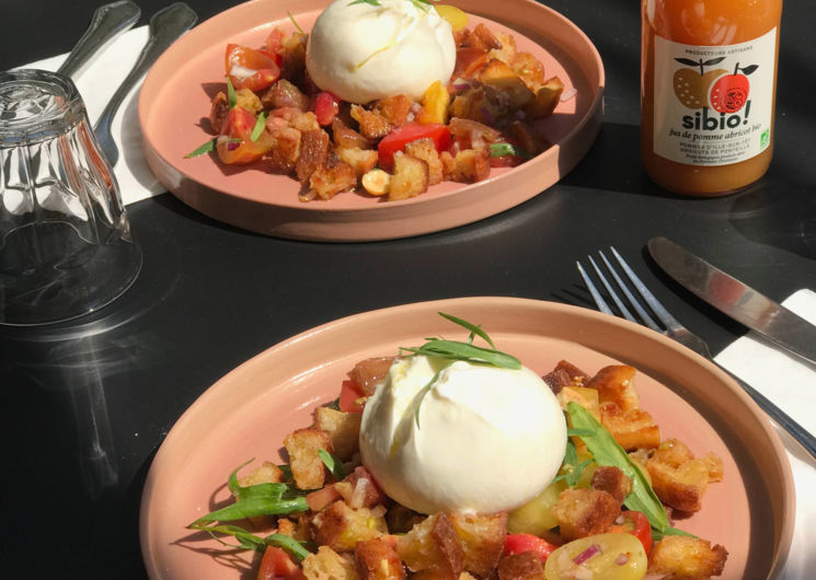 Assiette burrata