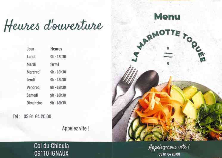 Restaurant La Marmotte Toquée_Ignaux