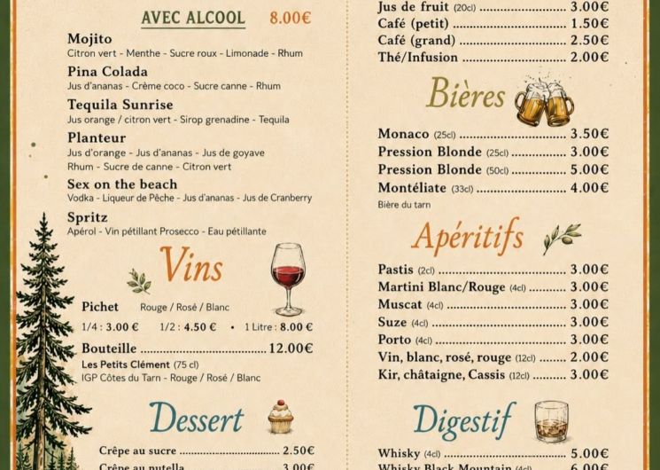 Apéro Clabado - Village Vacances Camboussel_Brassac