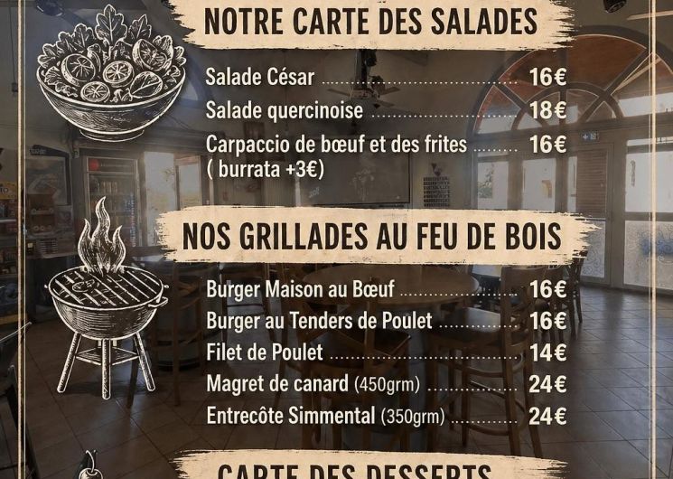 Restaurant / Bar de la place_Campsas