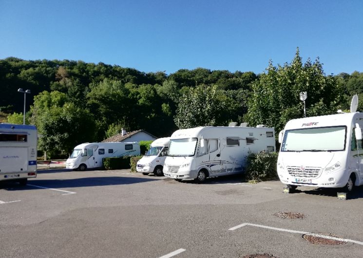 Aire de camping-car municipale de Pont-de-salars