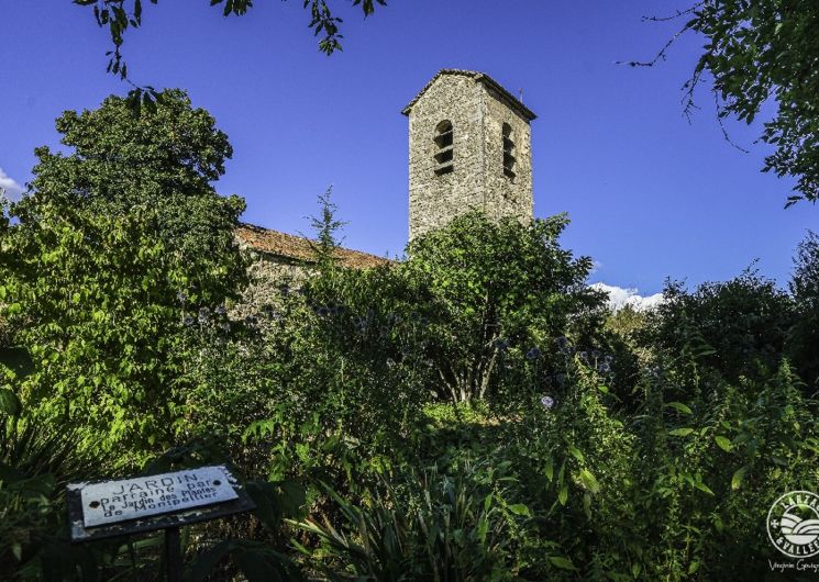 Eglise et Jardin botanique Saint-Xist