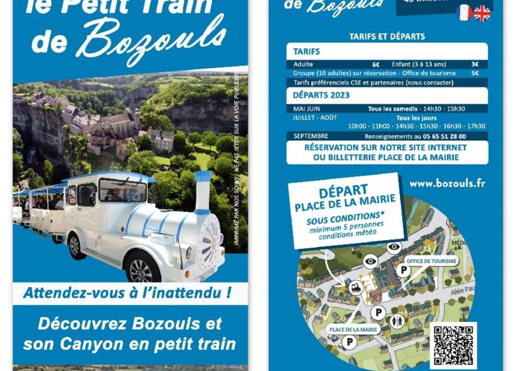 Train touristique de Bozouls