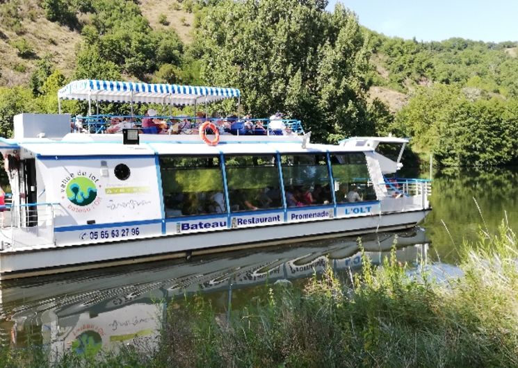 Bateau Olt : promenade et restauration