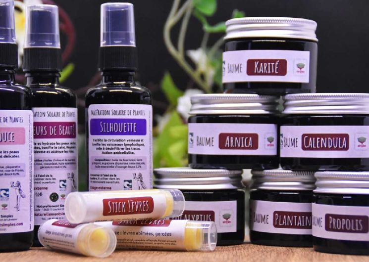 Naturellement Simples - Visite et vente de produits à base de plantes