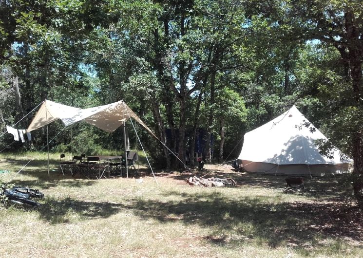 Aire naturelle - Camping à la ferme de la Blaquière