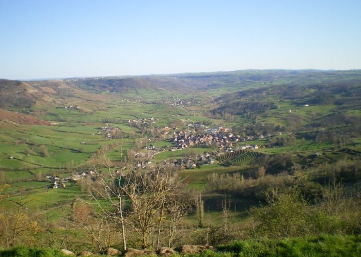 Vue depuis le gîte