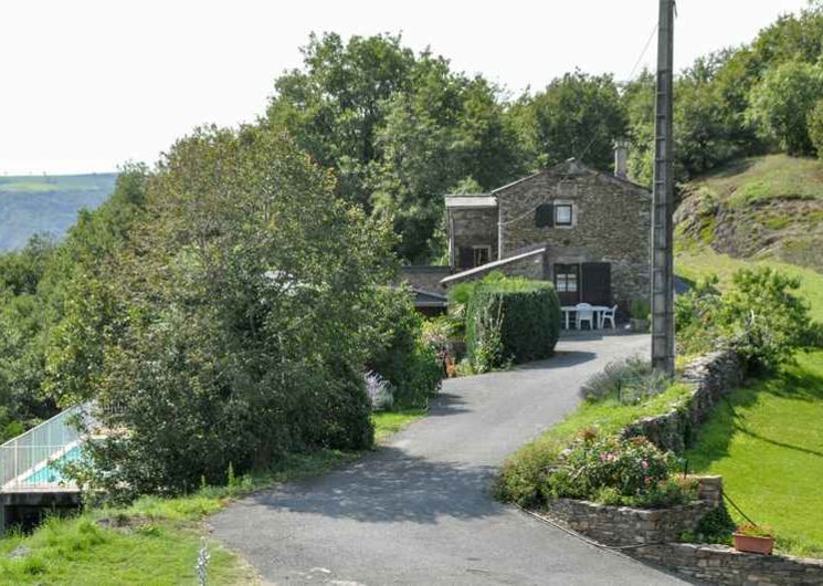 Gîte La Callune avec terrasse à l'Est