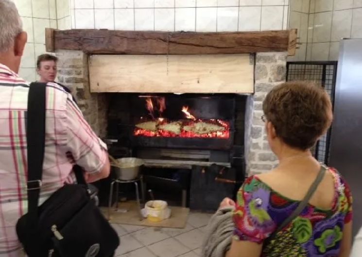 Visite de l'Atelier de fabrication de gâteaux à la broche chez Gigi