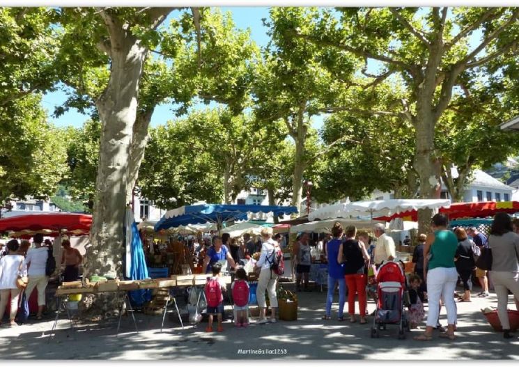 Marché à Entraygues