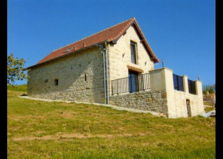 terrasse avec vue sur la campagne