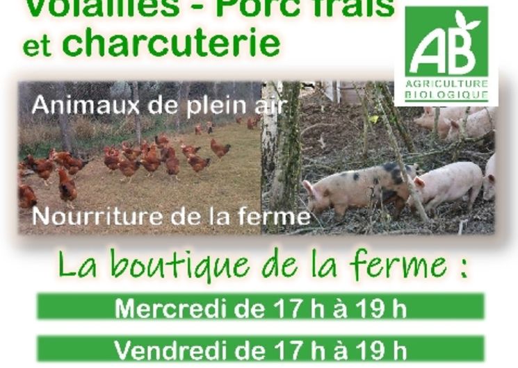 Vente directe à la Ferme Les Tronques