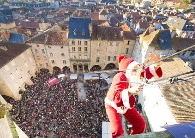 Descente du père Noël