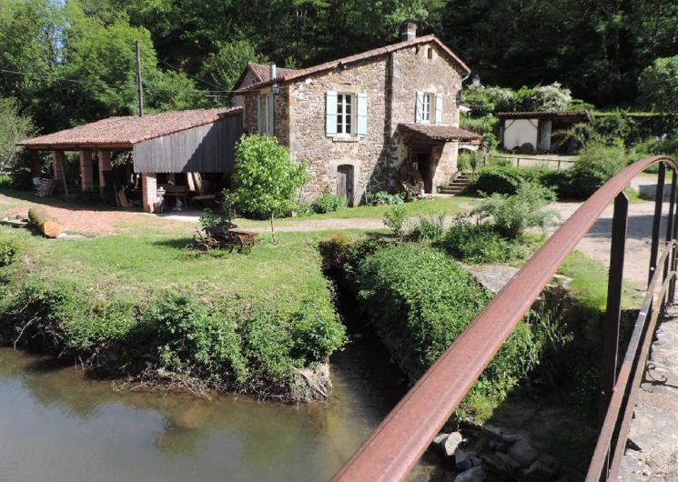 Moulin de Cavaillac : gîte Diège