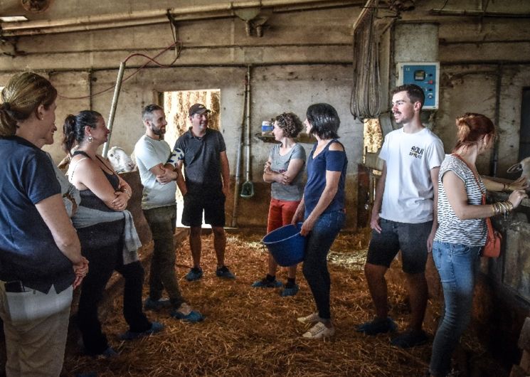 Visite à la ferme Chez Audrey et Thierry