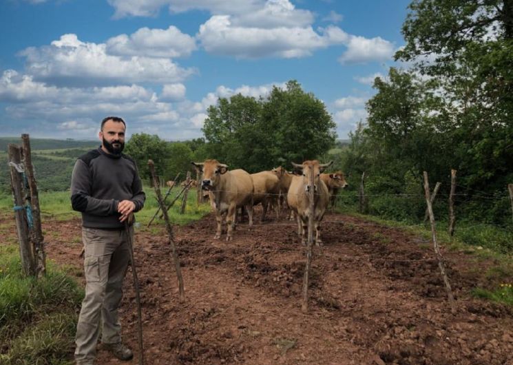 Visite à la ferme Chez Mathieu