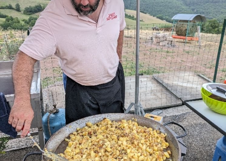 Visite et repas à la ferme Chez Emilie et Rémy