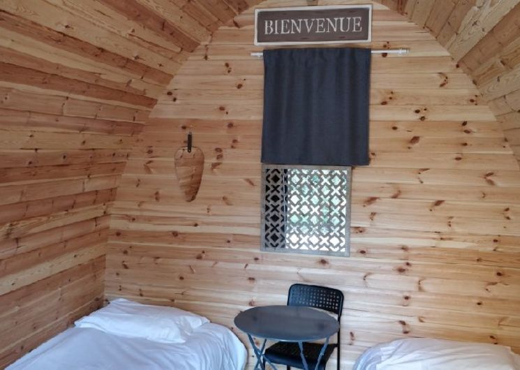 Chalet Igloo - Camping Autour de l'Aveyron