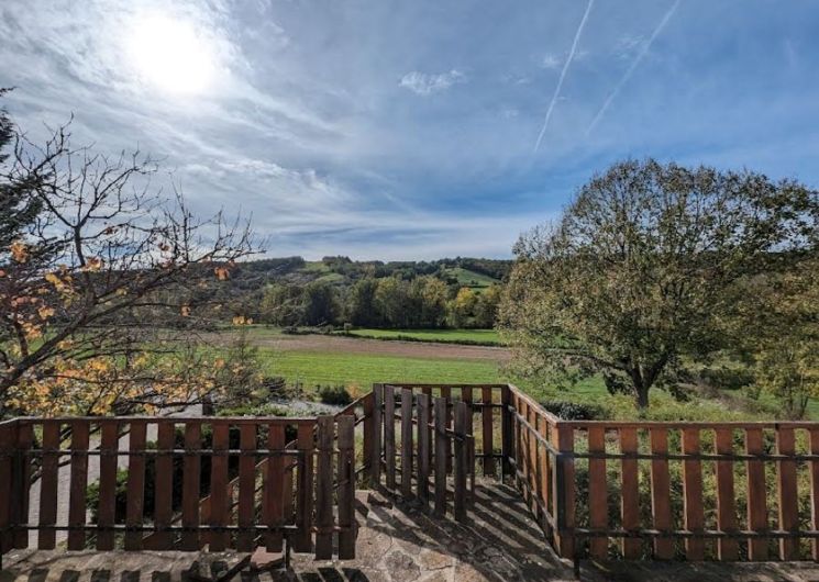 La Maison de la Prade / Vue de la terrasse